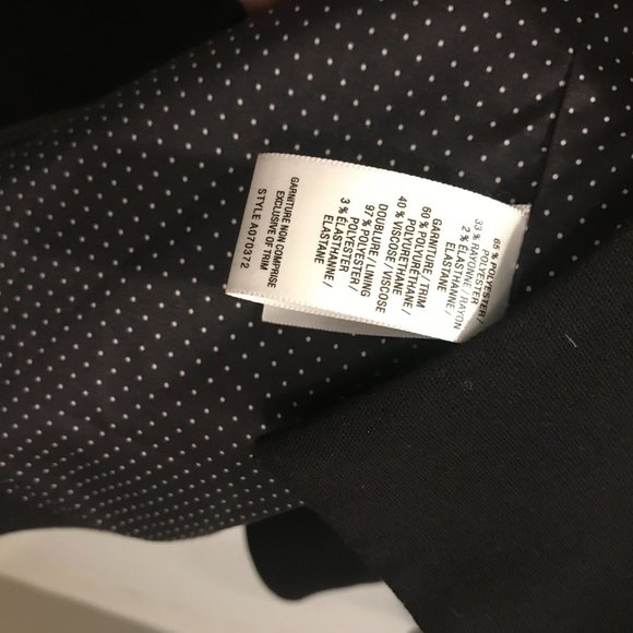 JACOB Lined Knee-Length Blazer Jacket - Picture 5 of 10